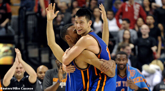 Jeremy Lin, Jered Jeffries