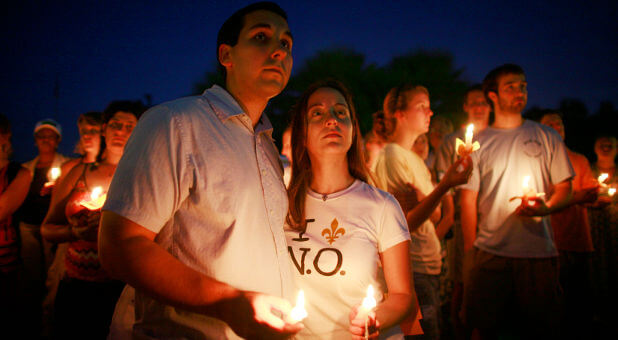 Hurricane Katrina vigil