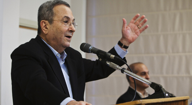 Israel Defense Minister Ehud Barak