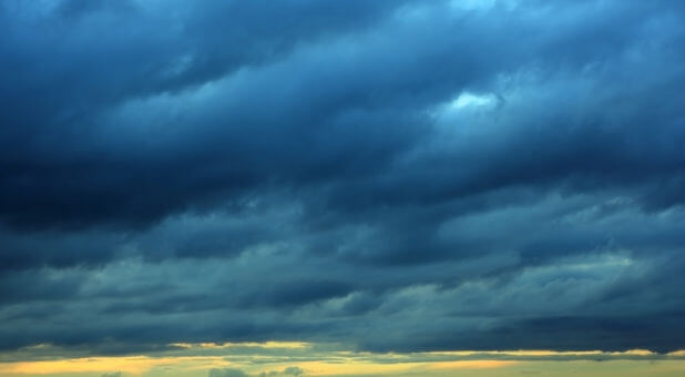 storm clouds