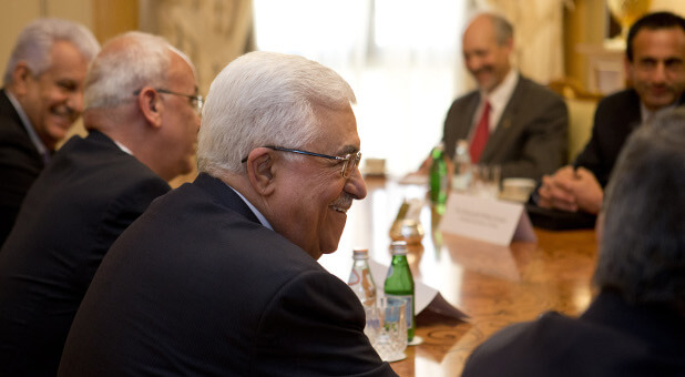 Palestinian president Mahmoud Abbaas