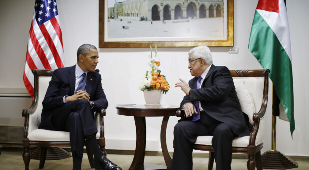 Barack Obama, Mahmoud Abbas