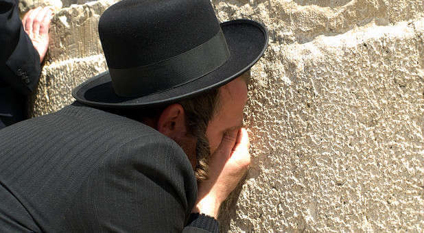 Crying western wall