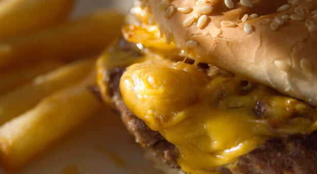 Burger and Fries