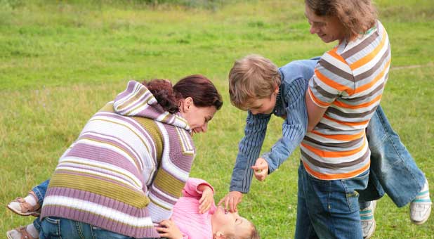 Family of four