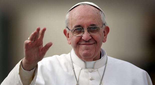 Pope Francis will visit the Middle East in May.