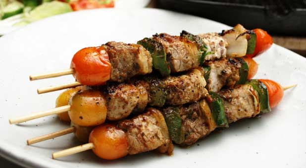 Chicken kebabs