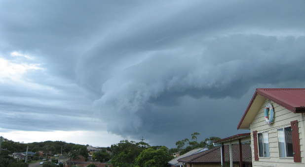 Storm approaching