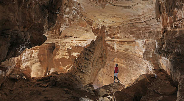 Do you sometimes feel you're all alone in a vast cave.