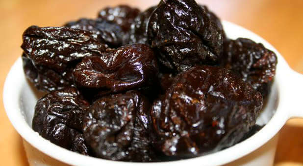 Dried plums can drastically reduce your risk of colon cancer.