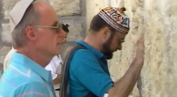 Jews often pray at the Western Wall.