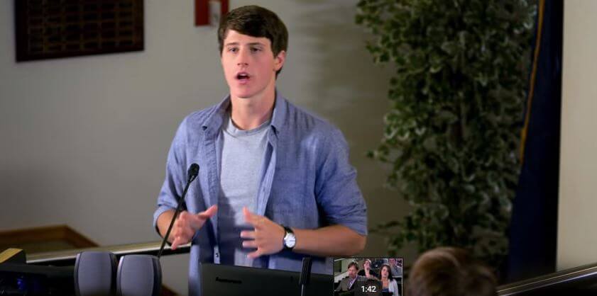 Shane Harper in God's Not Dead