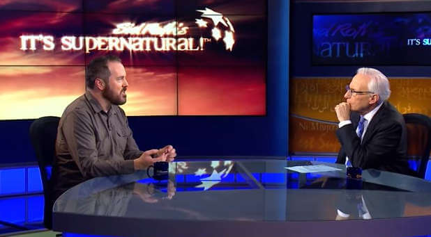 Shawn Bolz (l) and Sid Roth