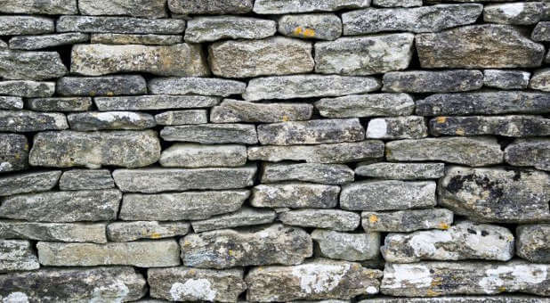 We must push down the stone walls of pride in our lives.