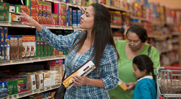 Consult the Holy Spirit before you make your choices at the grocery store.