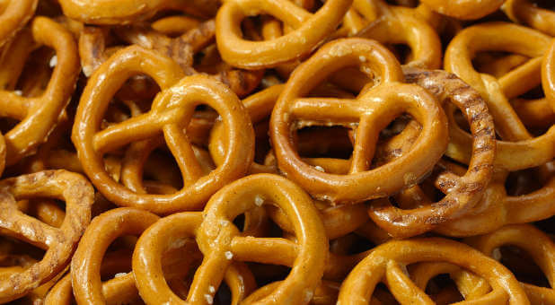 Something as simple as you thinking you need to eat pretzels can be a lie from the devil.