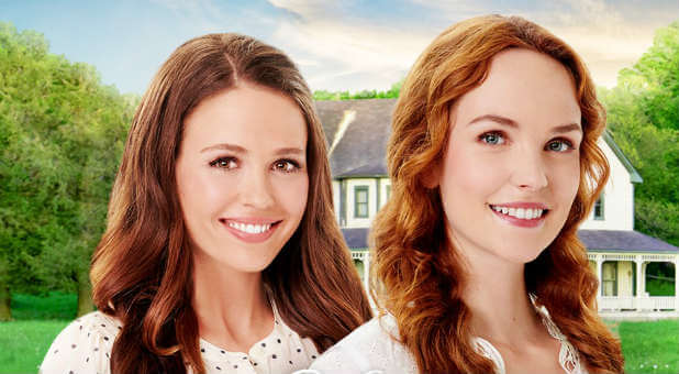 Jocelyn Hudon, L, and Morgan Kohan (R) star as sisters Grace and Lillian in