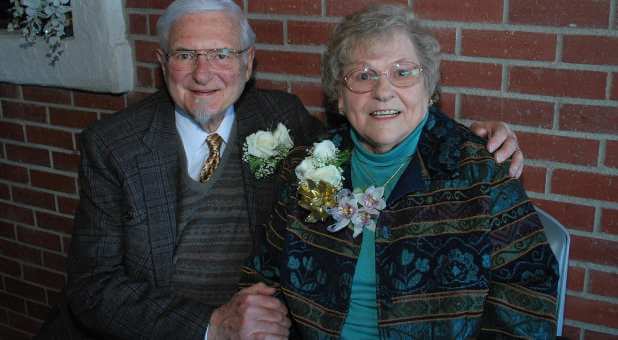 Doris Wagner with her late husband, Dr. C. Peter Wagner