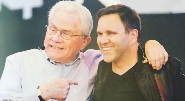 Luis Palau with Matt Redman