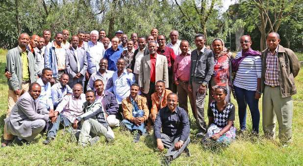 Dr. Foltz and Dr. Lee with the Light and Life denomination in Ethiopia Oct. 2014